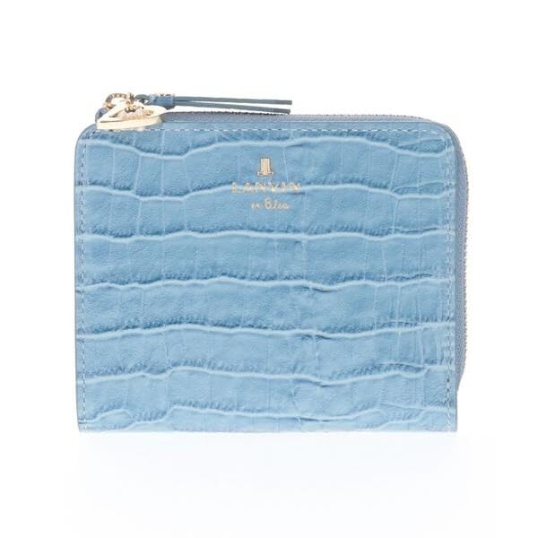 Amazon | [ランバン オン ブルー] マゼンダ Lファスナー二つ折り